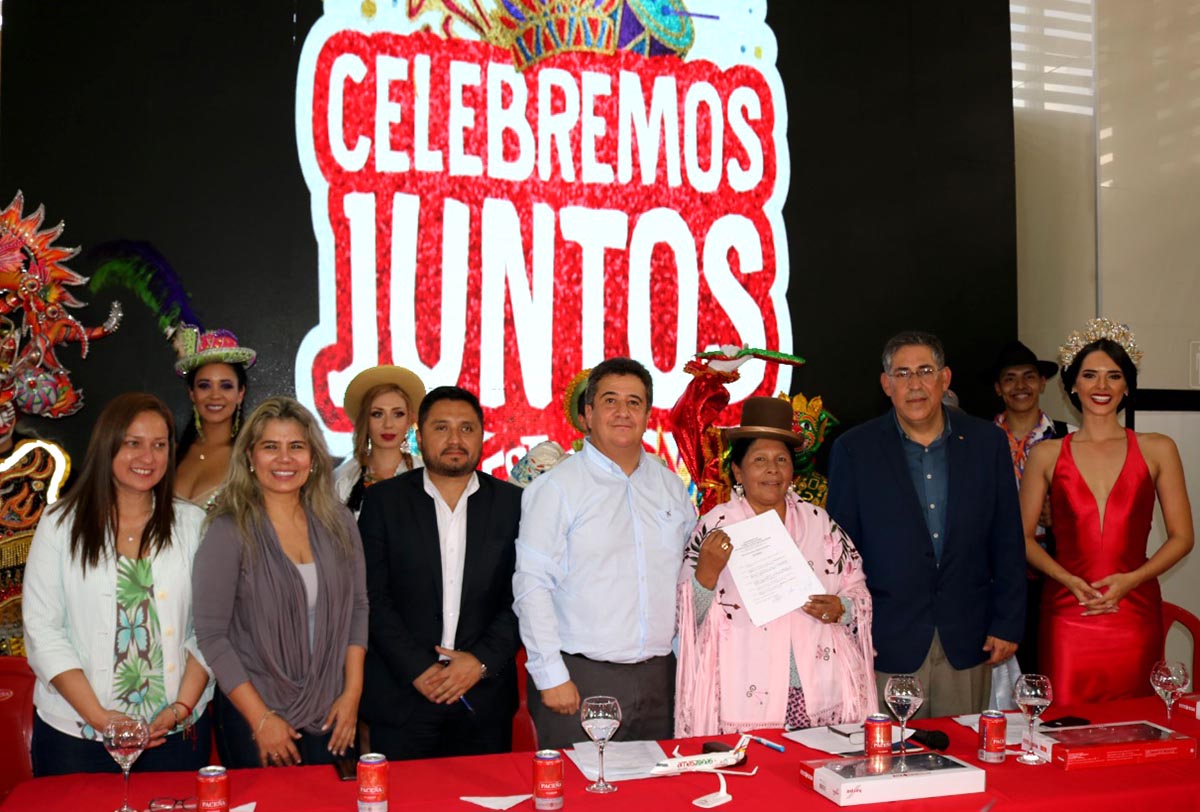 Lee más sobre el artículo Amaszonas, aerolínea oficial del carnaval boliviano