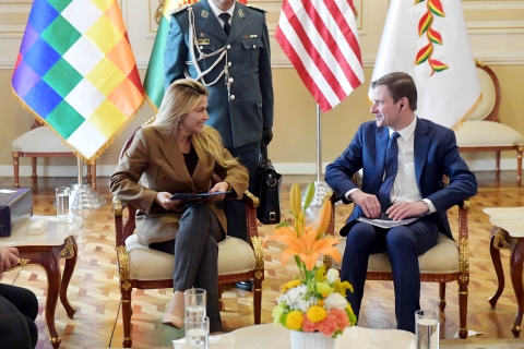 Lee más sobre el artículo EEUU enviará embajador a Bolivia para avanzar en relación bilateral