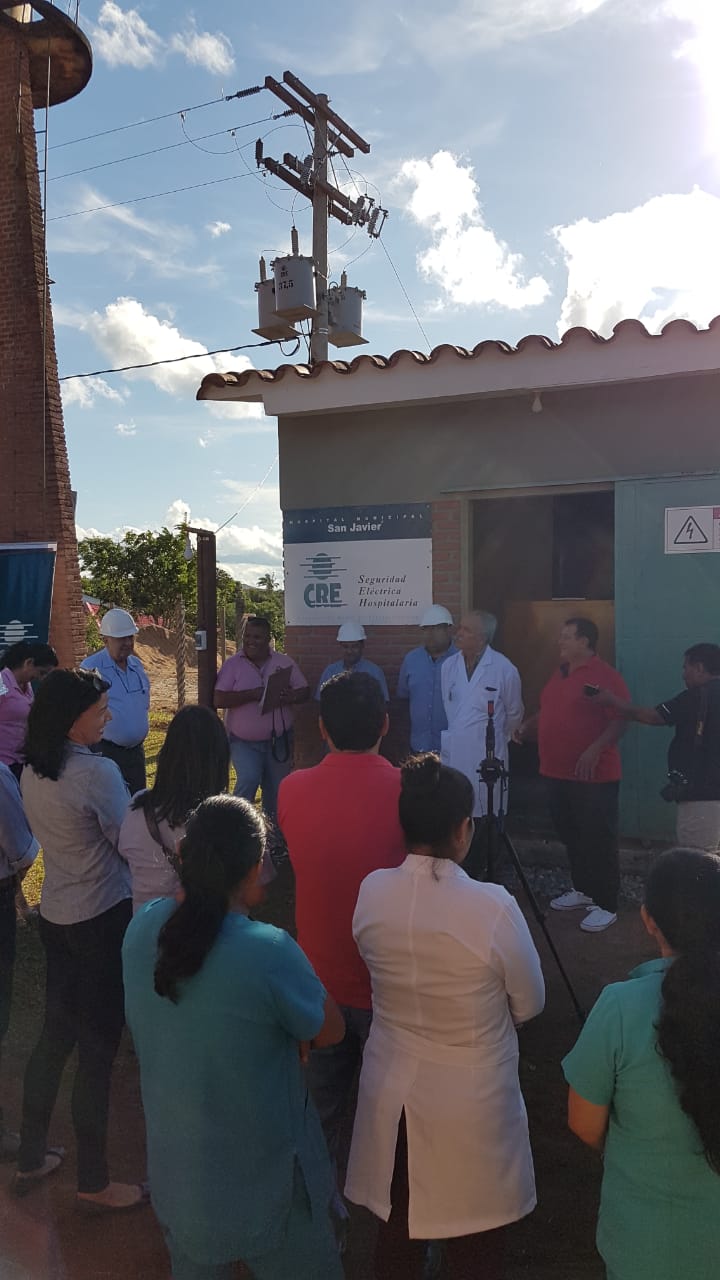 Lee más sobre el artículo CRE instala un transformador en el Hospital de San Javier