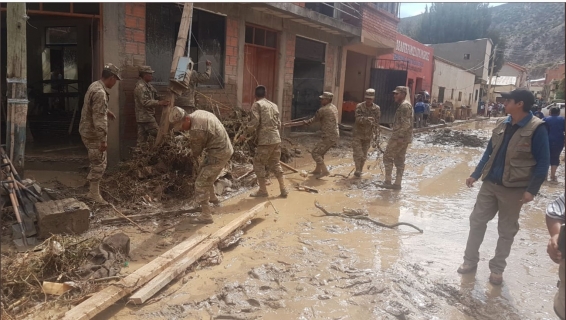 Lee más sobre el artículo Reportan que riada en Cotagaita destruyó al menos 20 viviendas