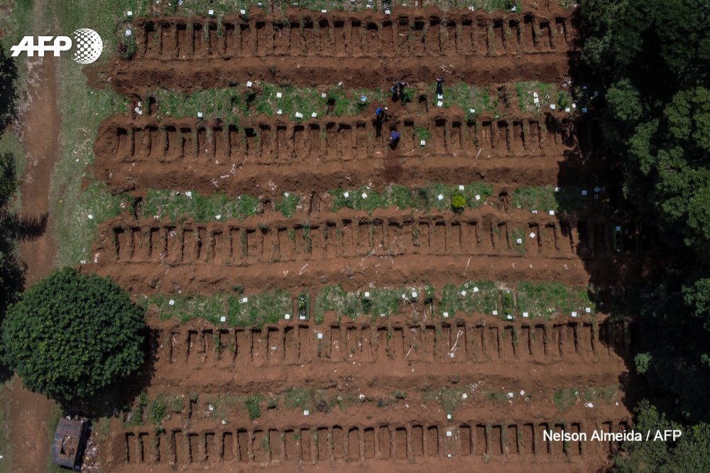 Lee más sobre el artículo Brasil: Entierros exprés en el mayor cementerio de América Latina por el coronavirus