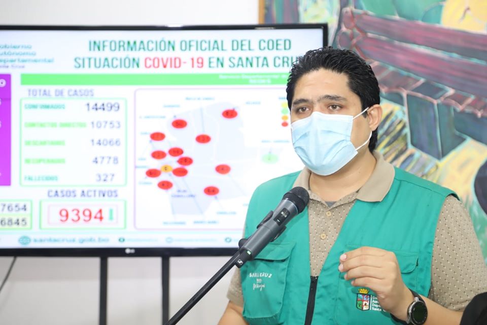 Lee más sobre el artículo Santa Cruz bordea los 14500 casos de COVID 19.