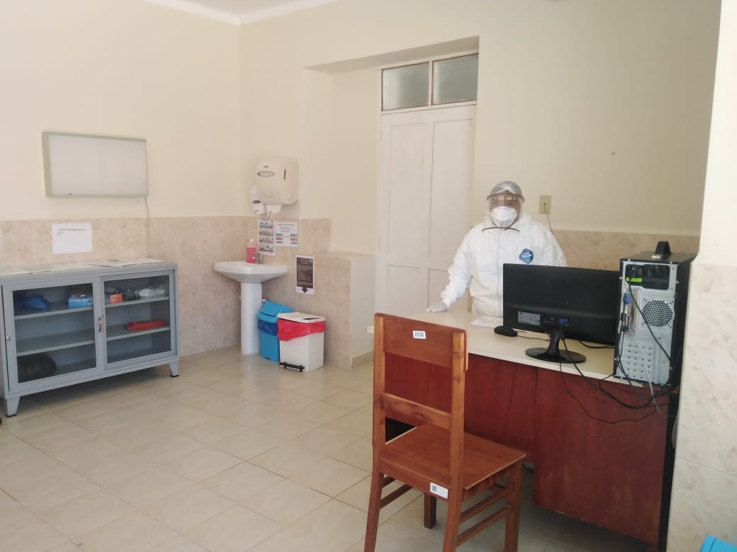 Lee más sobre el artículo Colapsan las salas de terapia intensiva para pacientes con coronavirus en Sucre