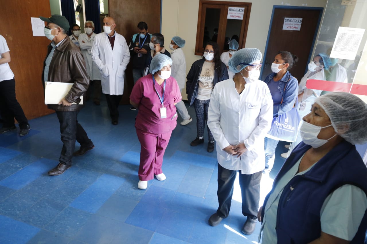 Lee más sobre el artículo Trabajadores en salud de Cochabamba, alistan paro y piden declarar desastre sanitario