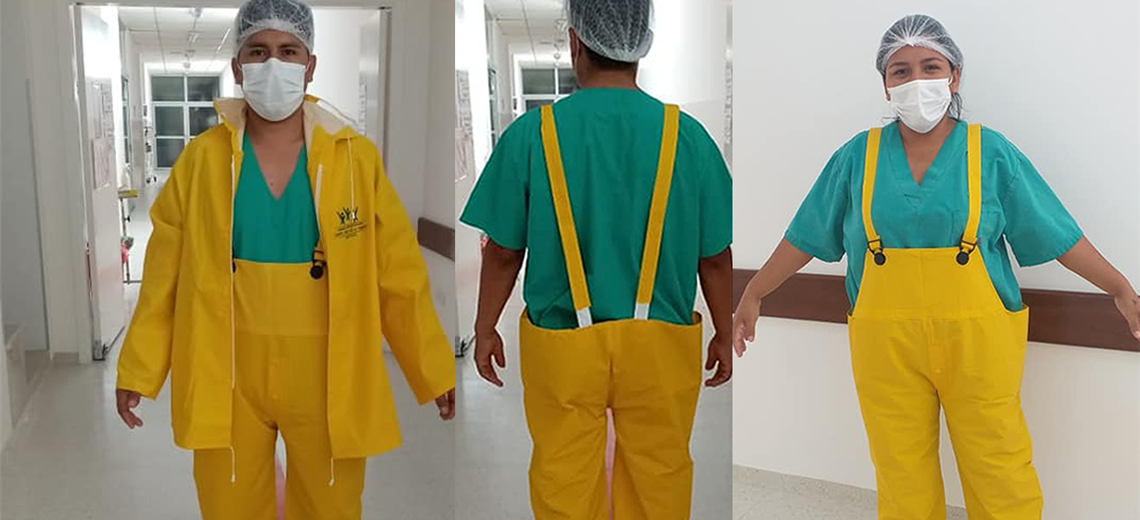 Lee más sobre el artículo Alcaldía asegura que los polémicos trajes exhibidos en el hospital El Bajío eran para personal de mantenimiento