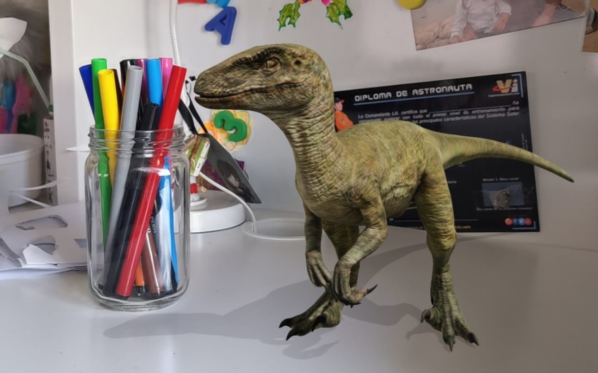 Lee más sobre el artículo Los dinosaurios conquistan la pantalla de tu móvil Android e iOS a través de Google y la realidad aumentada