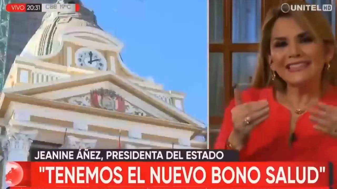 Lee más sobre el artículo Presidente Añez anuncia Bono Salud condicionado a la aprobación de créditos