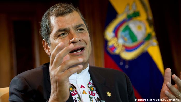 Lee más sobre el artículo Correa aspirará a vicepresidencia de Ecuador en elecciones de 2021