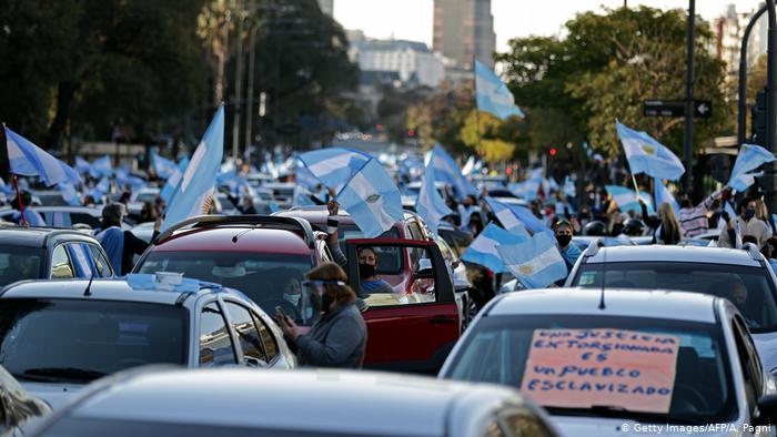 Lee más sobre el artículo Argentina: nuevas protestas contra Gobierno de Alberto Fernández