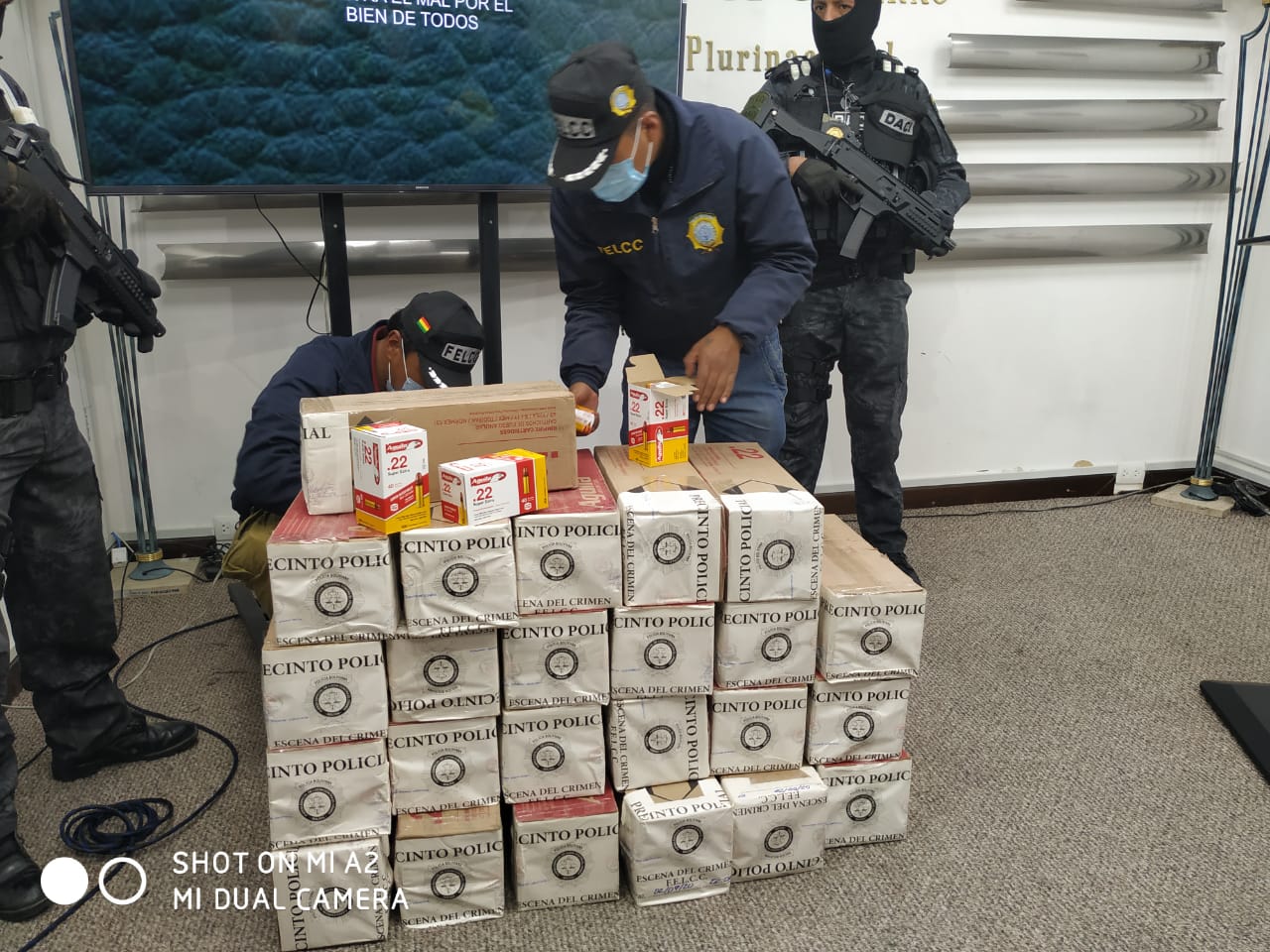 Lee más sobre el artículo Militante del MAS es propietario de las 126 mil balas secuestradas por la policía en Cochabamba