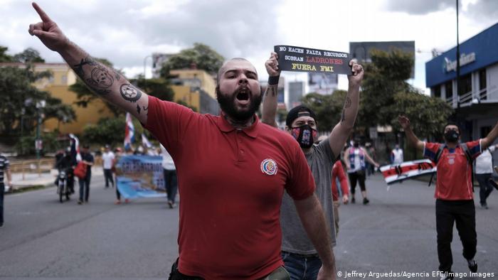 Lee más sobre el artículo Costa Rica: tres días de protestas contra posible acuerdo con FMI