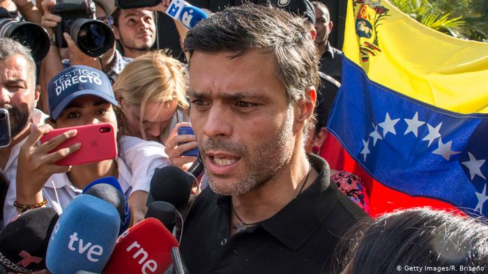 Lee más sobre el artículo Arrestan a un coordinador del partido de Leopoldo López en Venezuela