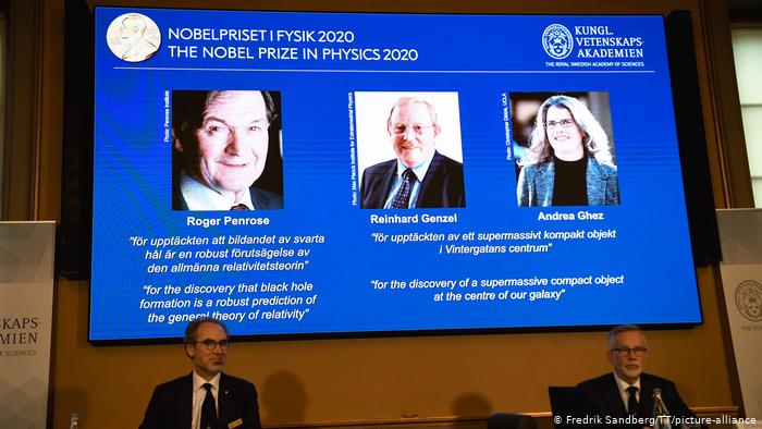 Lee más sobre el artículo Un británico, un alemán y una estadounidense ganan Premio Nobel de Física 2020