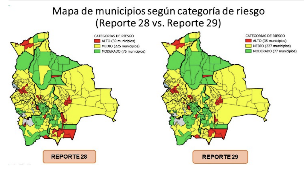 Lee más sobre el artículo COVID-19: Baja de 39 a 35 el número de municipios con riesgo alto de contagios