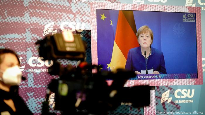 Lee más sobre el artículo Merkel responsabiliza a Trump de crear atmósfera propicia a eventos violentos