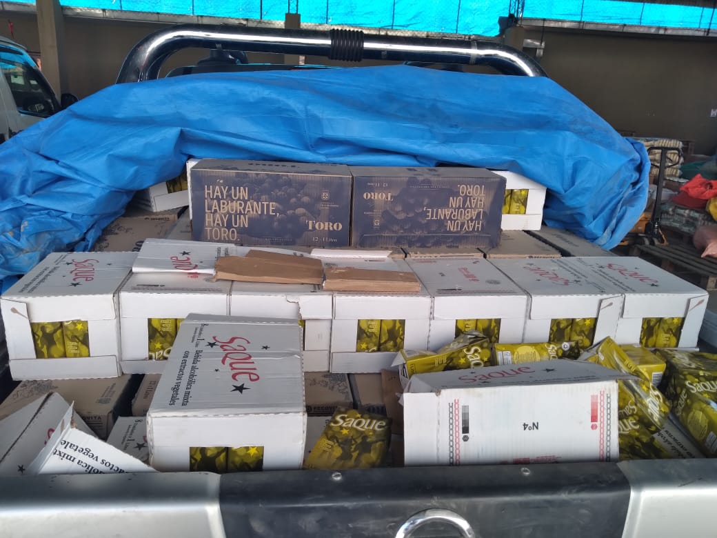 Lee más sobre el artículo En Tarija, la Aduana decomisa mercadería de contrabando que ingresaba desde Argentina