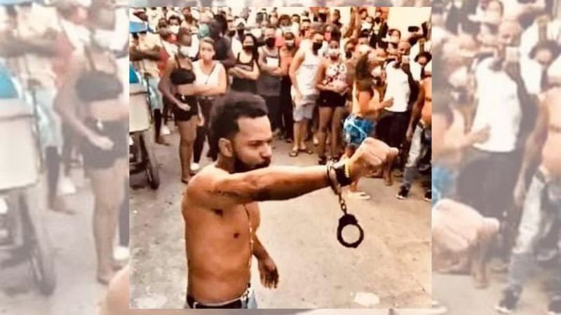 Read more about the article “Lo que está pasando en Cuba ahora es la muestra de que este pueblo se cansó, que ya no aguanta más”: Maykel Osorbo