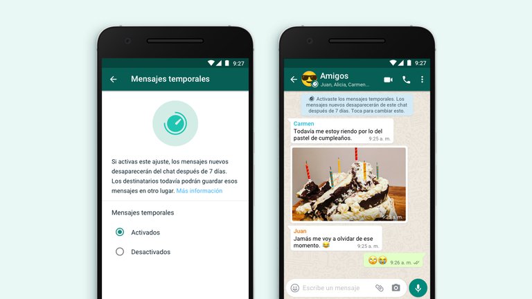 Lee más sobre el artículo WhatsApp desarrolla una opción para que los mensajes temporales se borren a las 24 horas