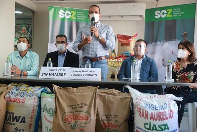 Lee más sobre el artículo Nace la campaña ‘Santa Cruz sin hambre’ para familias afectadas por la pandemia