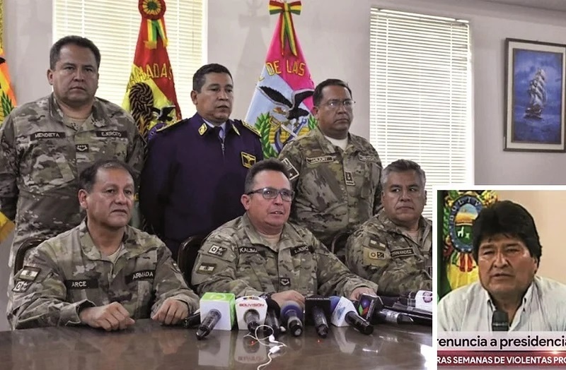 Lee más sobre el artículo Dos exjefes militares a Arce: Nuestro único error fue obedecer la orden de Kaliman