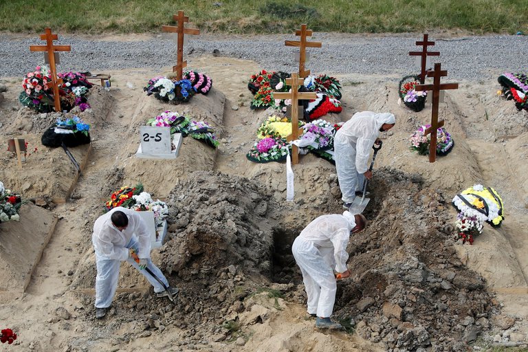 Lee más sobre el artículo Rusia registró un nuevo máximo diario de muertes por COVID-19 en medio de la reticencia de la población a vacunarse