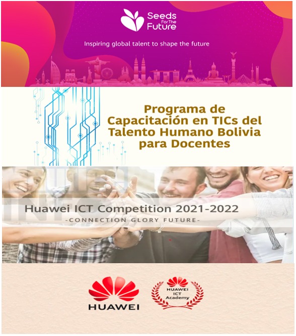 Lee más sobre el artículo Huawei impulsa en Bolivia cuatro programas educativos de RSE, para estudiantes universitarios y docentes