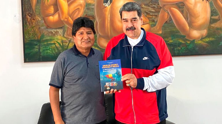 Lee más sobre el artículo Evo Morales se reunió con el dictador Nicolás Maduro en Caracas tras visitar a Díaz-Canel en Cuba