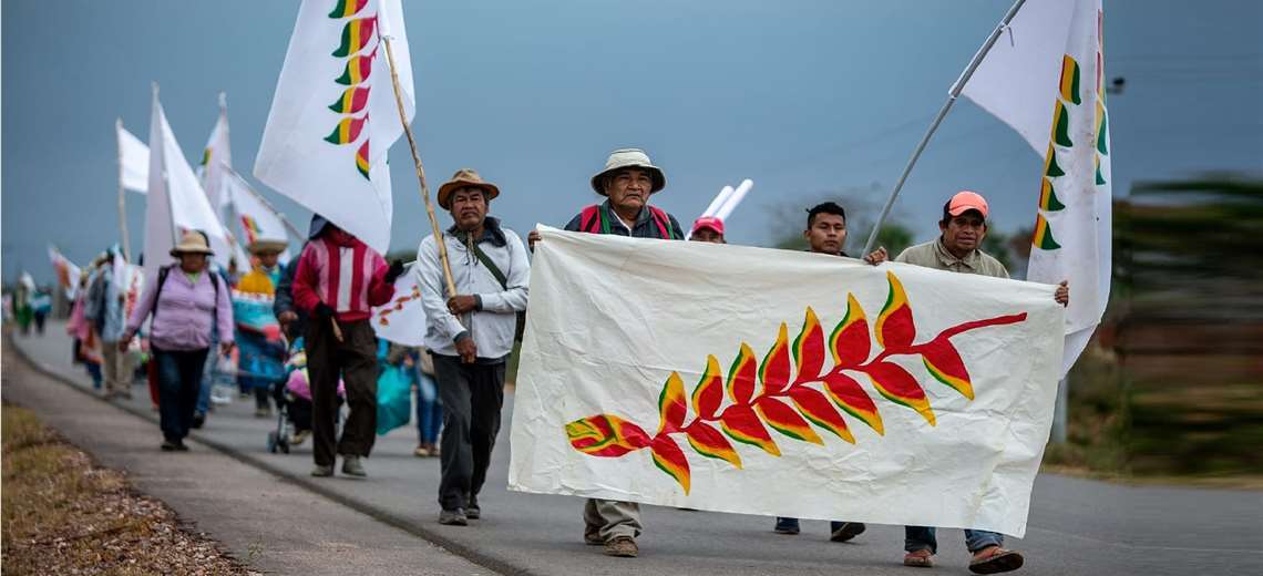 Lee más sobre el artículo Marcha indígena dan un nuevo paso y acude a organismos internacionales pidiendo garantías