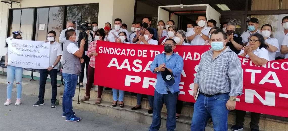 Lee más sobre el artículo Trabajadores de Aasana retoman protestas y anuncian paro indefinido desde el 1 de diciembre