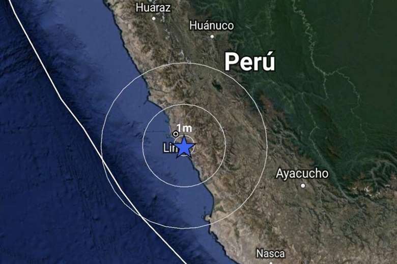 Lee más sobre el artículo Sismo de magnitud 7,5 sacude la selva norte de Perú