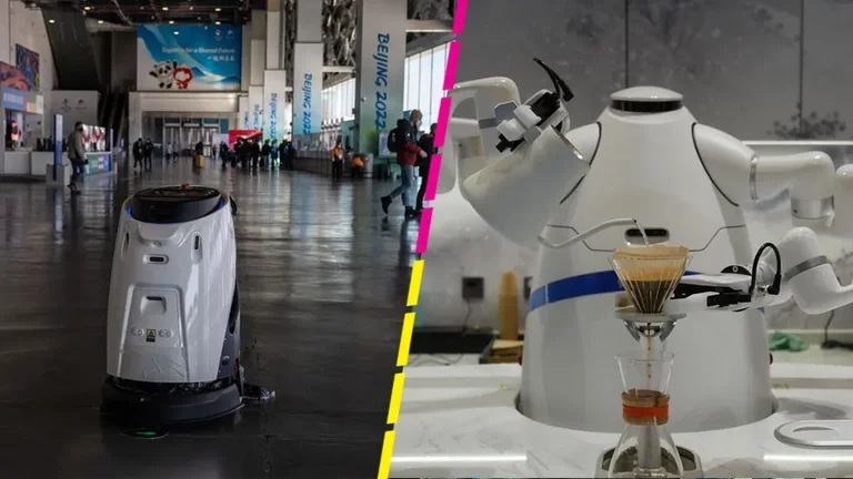Lee más sobre el artículo Así trabajan los robots que preparan café, tragos y comida en los Juegos Olímpicos de invierno 2022