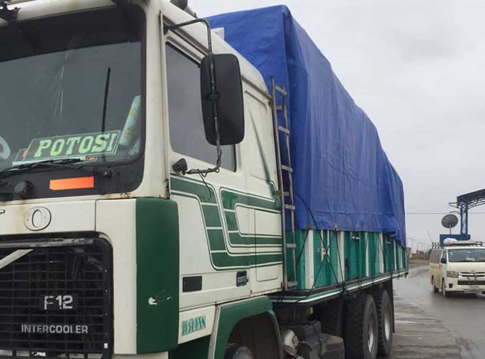 Lee más sobre el artículo Intervienen un camión que transportaba 4.000 kilos de explosivo ANFO de forma ilegal