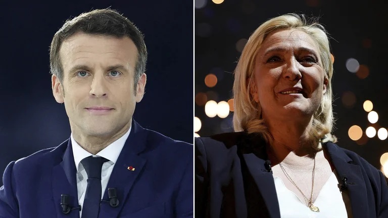 Read more about the article Elecciones en Francia: según las primeras estimaciones, Macron y Le Pen se enfrentarán en la segunda vuelta