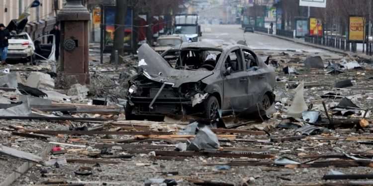 Lee más sobre el artículo Coche bomba estalla en Melitopol y las autoridades prorrusas acusan a Ucrania