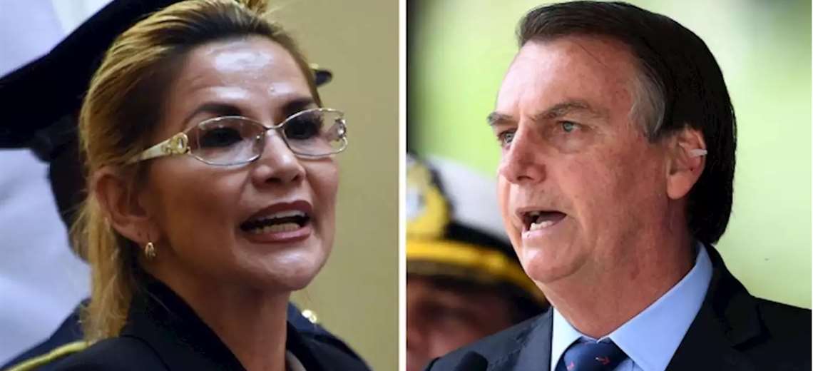 Lee más sobre el artículo Jair Bolsonaro habla de ofrecer asilo político a Jeanine Áñez