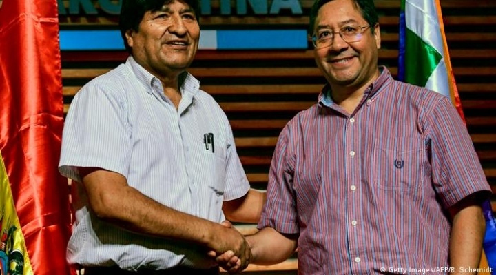 Lee más sobre el artículo Encuesta: Luis Arce tiene mejor imagen y mayor intención de voto que Evo Morales