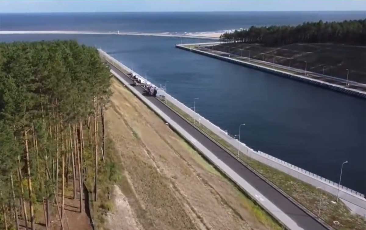 Lee más sobre el artículo Polonia inaugura canal con salida al mar Báltico para evitar aguas rusas
