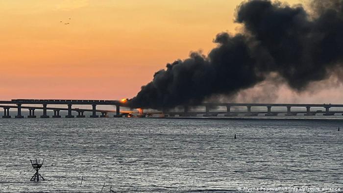 Lee más sobre el artículo Rusia reporta destrucción del puente Kerch en Crimea