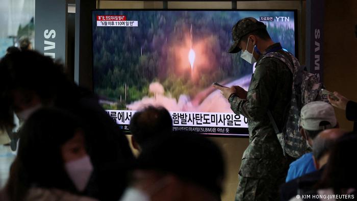 Lee más sobre el artículo Corea del Norte lanza misil tras despliegue de aviones de guerra en la frontera