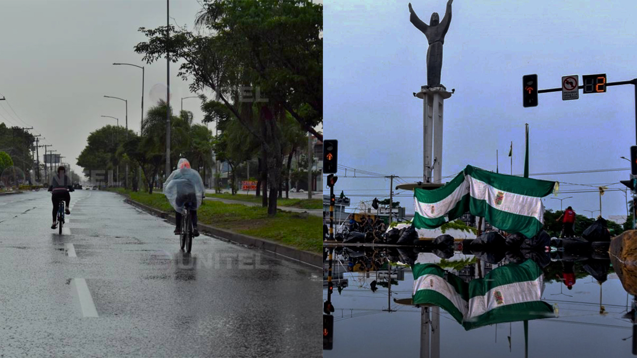 Lee más sobre el artículo El décimo día de paro comienza con lluvia y amenazas de afines al MAS de trasladarse a la capital cruceña