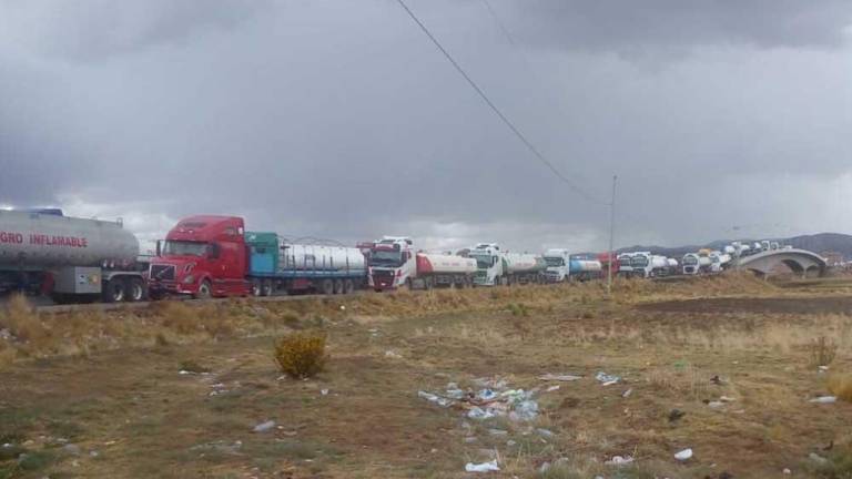 Lee más sobre el artículo Unos 200 camiones y 13 ciudadanos bolivianos continúan varados en territorio peruano