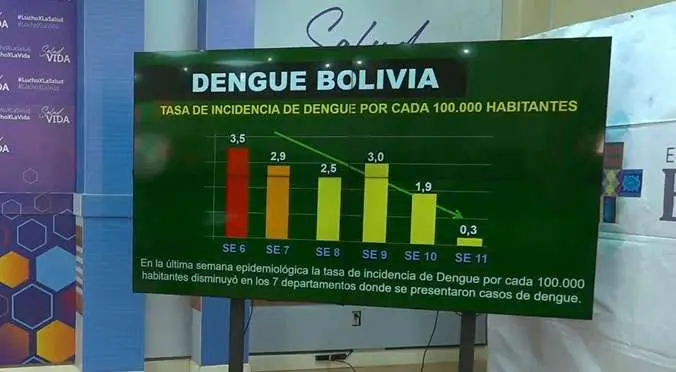 Lee más sobre el artículo Suman 15.645 casos de dengue en Bolivia; una persona murió en la última semana