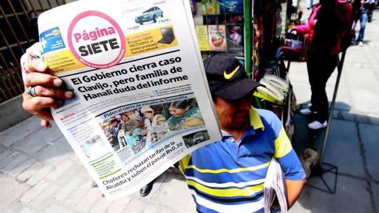Lee más sobre el artículo El diario Página Siete cierra sus ediciones por factores políticos y financieros