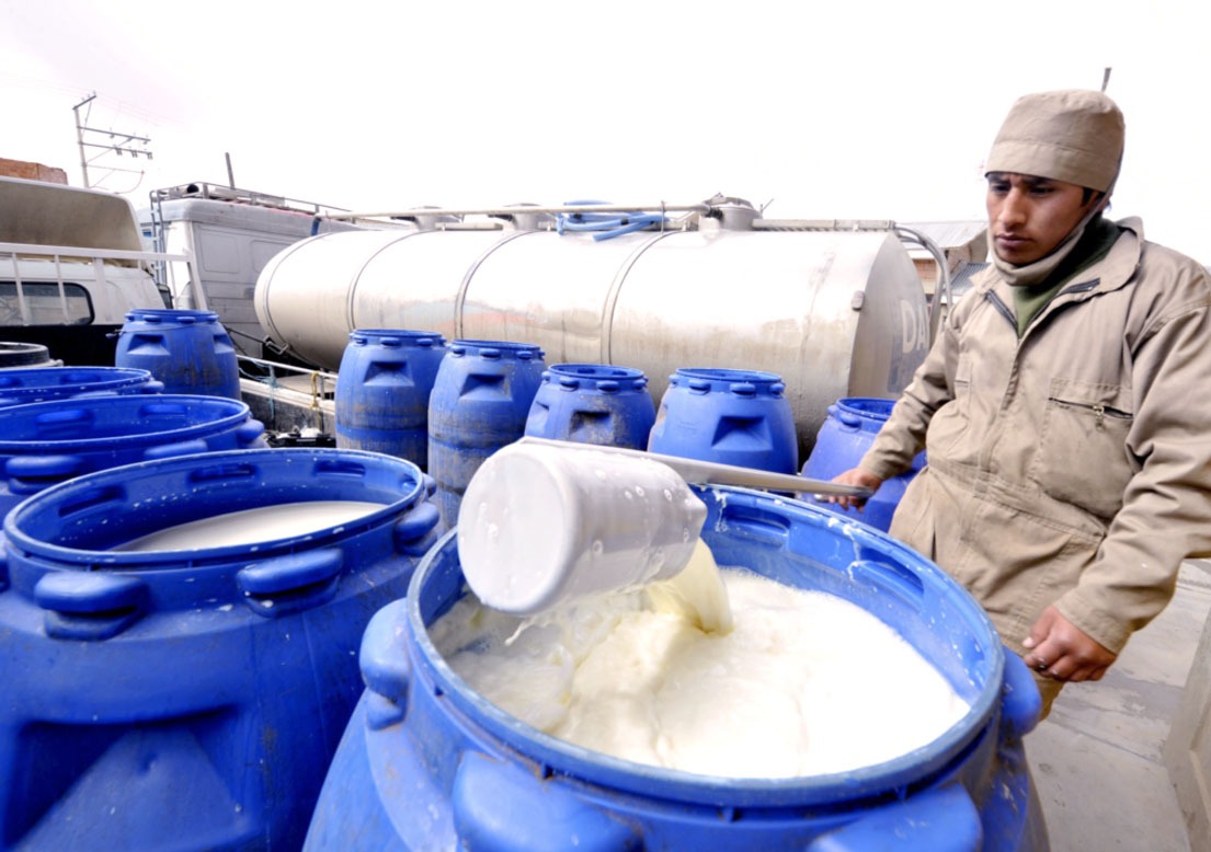 Lee más sobre el artículo Pro-Bolivia destaca la exportación de leche en 2022, que marcó récord con $us 41 millones