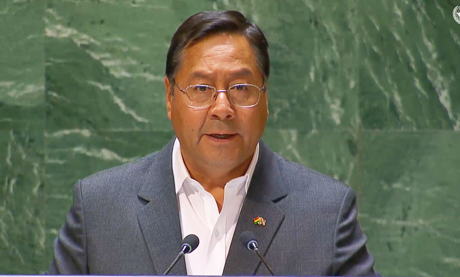 Lee más sobre el artículo Arce plantea siete ideas en la ONU: habla de paz, pacto para el futuro y cambiar el sistema capitalista