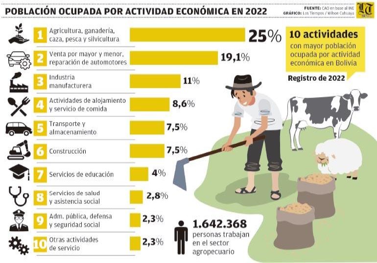 Lee más sobre el artículo El sector agropecuario destaca como uno de los principales empleadores