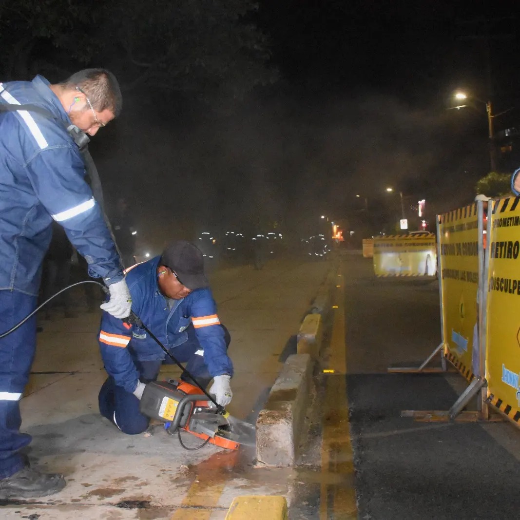 Lee más sobre el artículo Retiran 30 cordones del BRT en la primera noche de trabajo